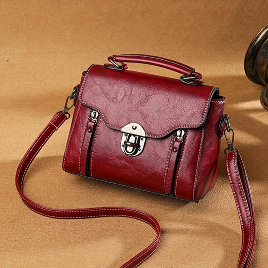Zoe - Bolsa de Hombro de Cuero Elegancia Atemporal