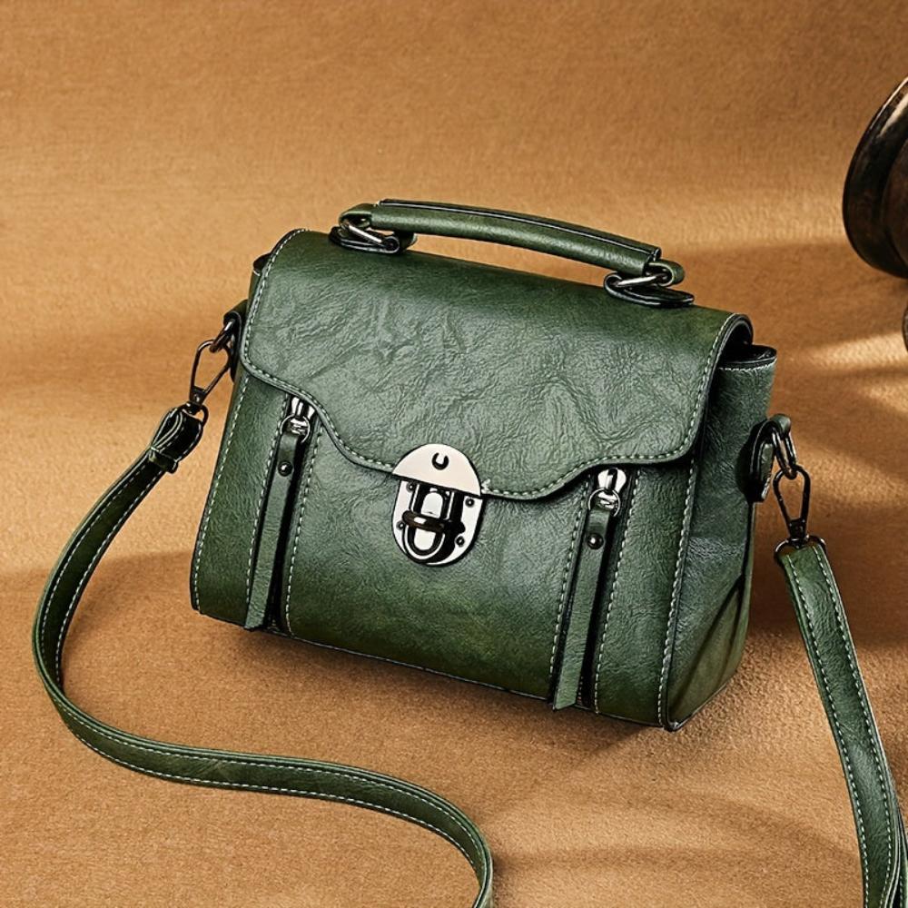 Zoe - Bolsa de Hombro de Cuero Elegancia Atemporal