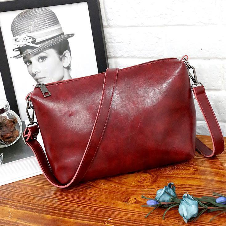 Rosalina - Conjunto de Bolsas de Cuero Vintage Suave con 4 Piezas