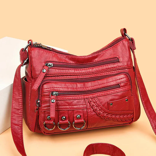 Olivia - Bolsa de Hombro Elegante con Encanto Vintage