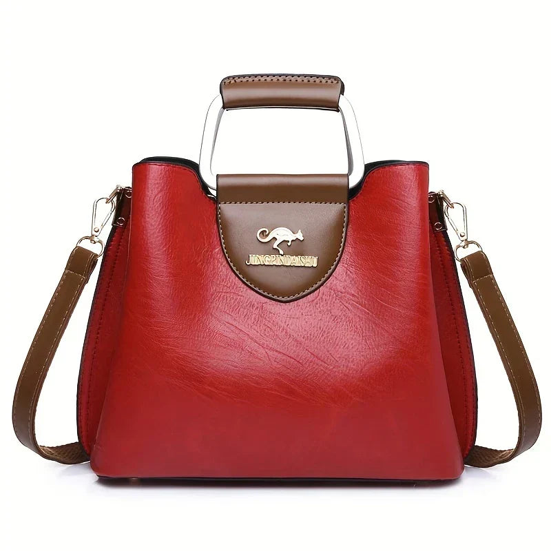 Isabella - Bolsa Bucket de Cuero Chic