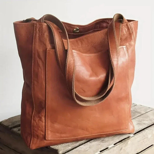 Carol - Bolsa Tote de Cuero Moderna y Chic