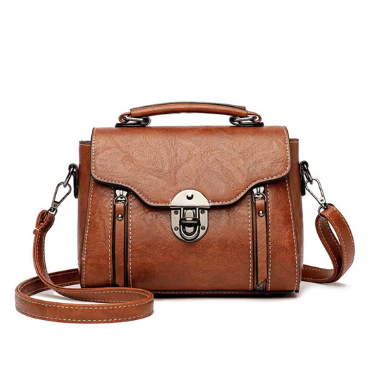 Zoe - Bolsa de Hombro de Cuero Elegancia Atemporal