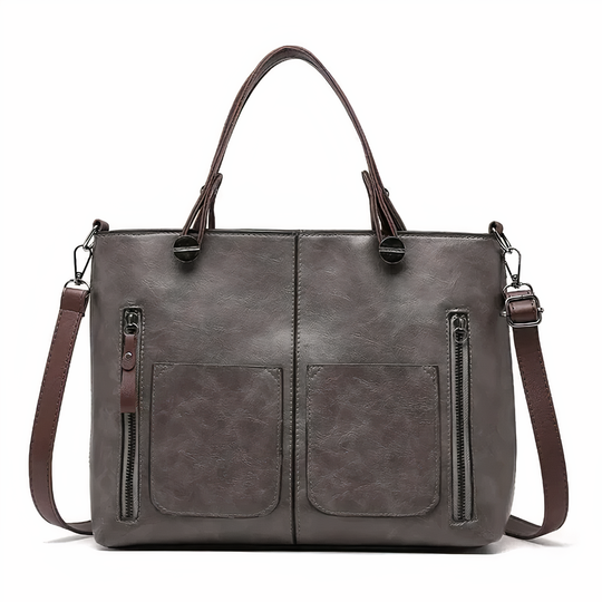 Nancy - Bolsa de Hombro Elegancia Atemporal en Cuero