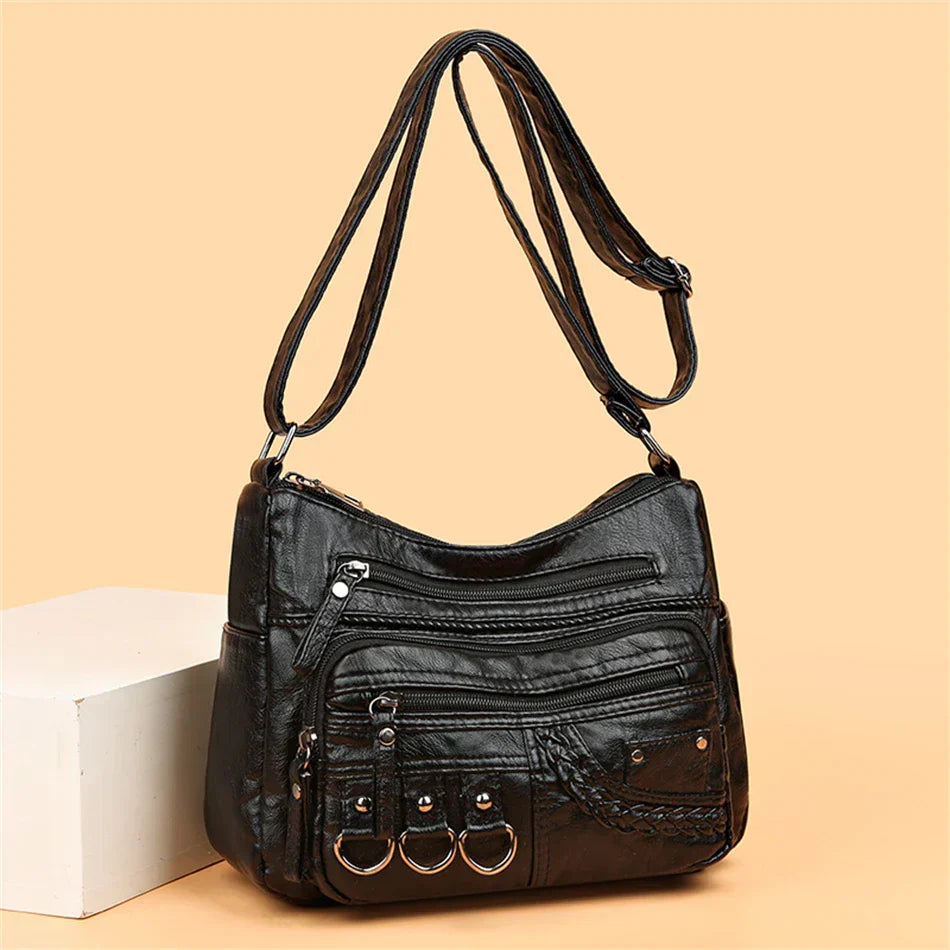 Olivia - Bolsa de Hombro Elegante con Encanto Vintage
