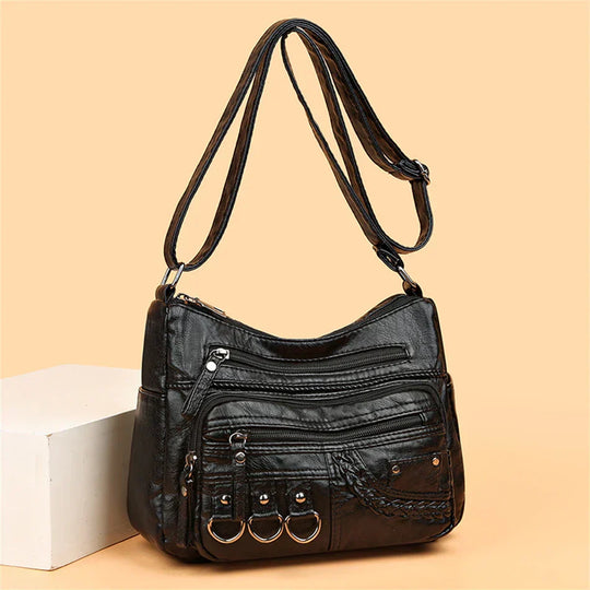 Olivia - Bolsa de Hombro Elegante con Encanto Vintage