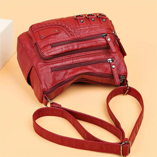 Olivia - Bolsa de Hombro Elegante con Encanto Vintage