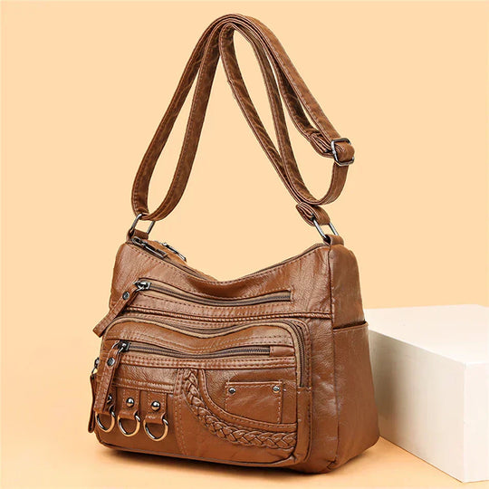 Olivia - Bolsa de Hombro Elegante con Encanto Vintage