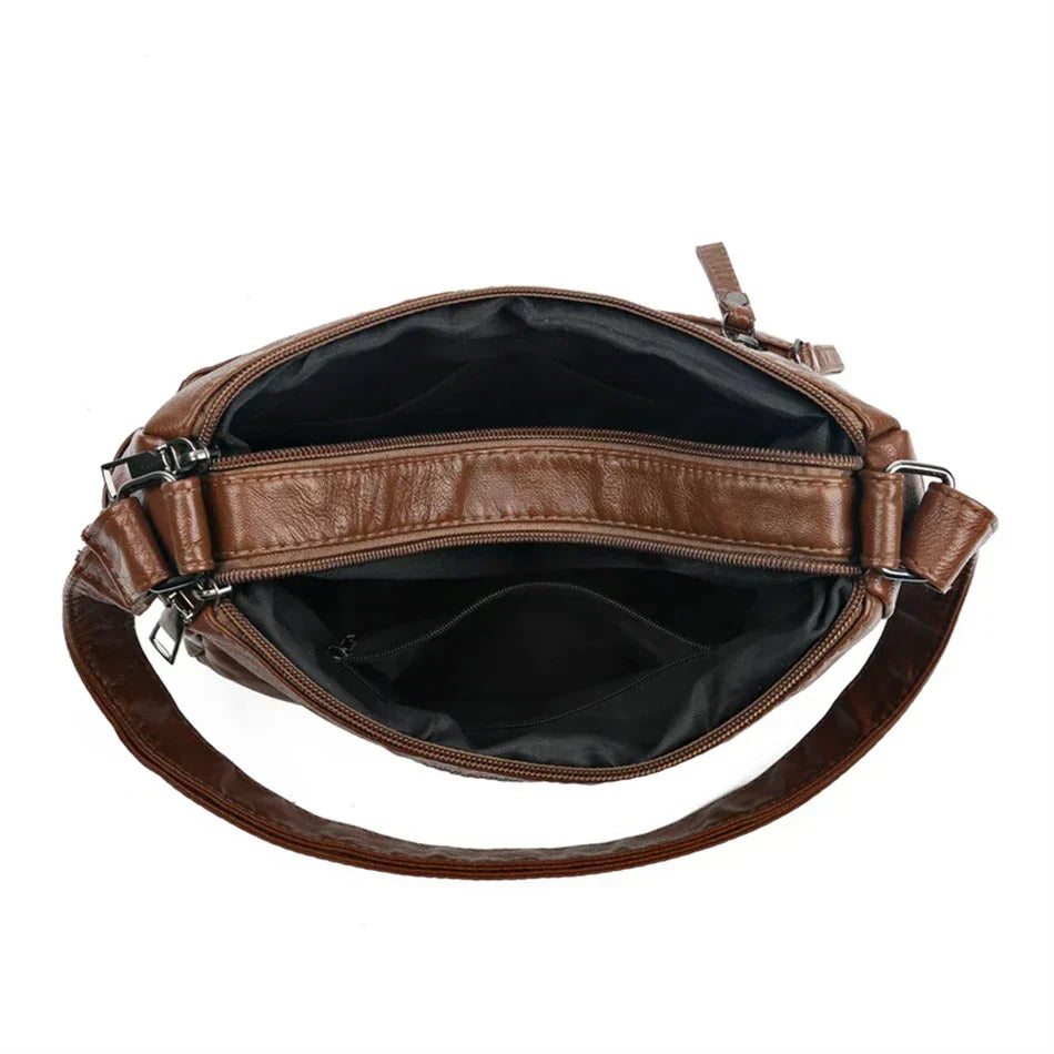 Olivia - Bolsa de Hombro Elegante con Encanto Vintage