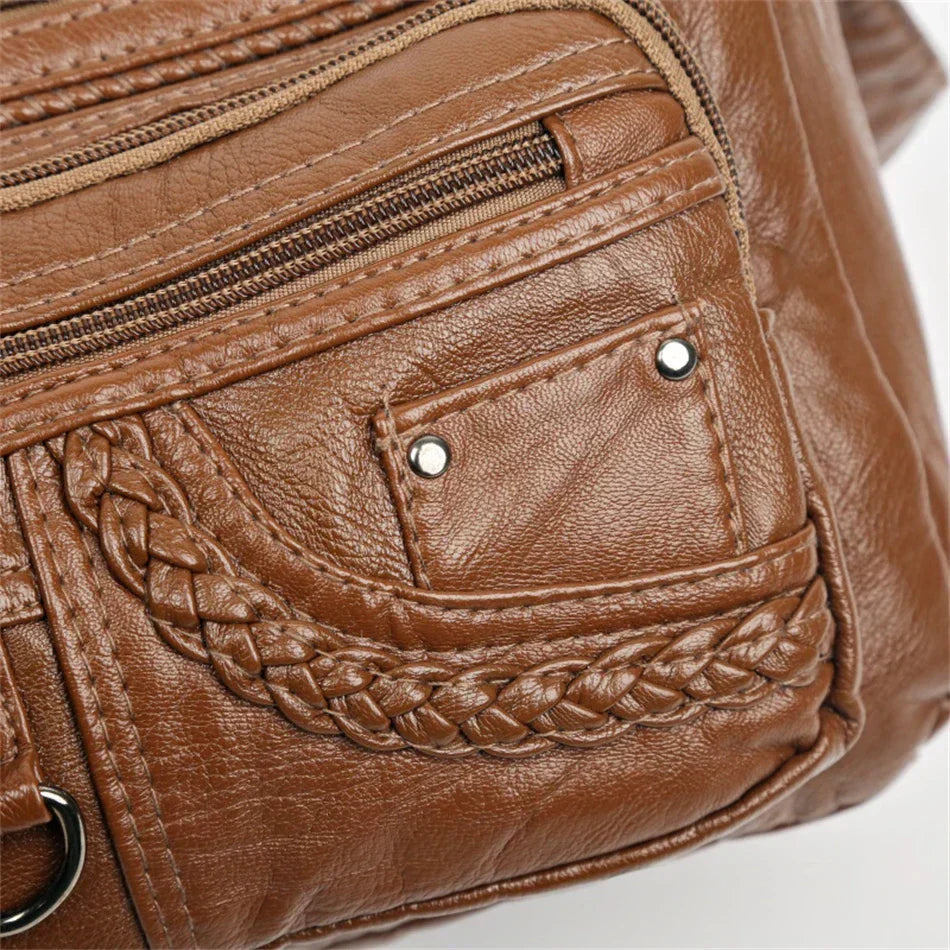 Olivia - Bolsa de Hombro Elegante con Encanto Vintage