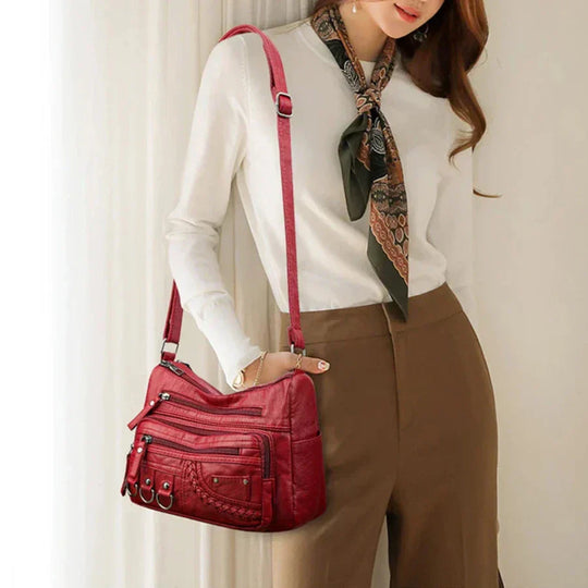 Olivia - Bolsa de Hombro Elegante con Encanto Vintage