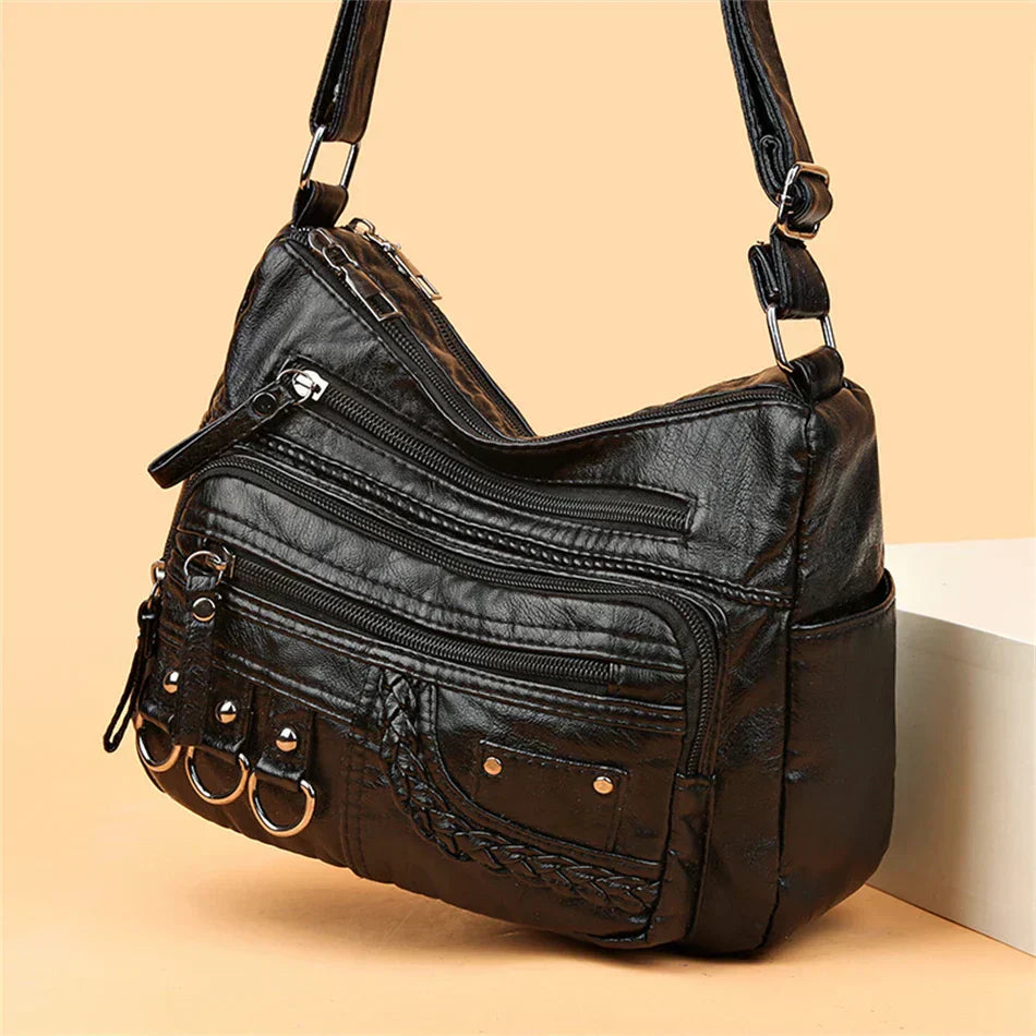 Olivia - Bolsa de Hombro Elegante con Encanto Vintage