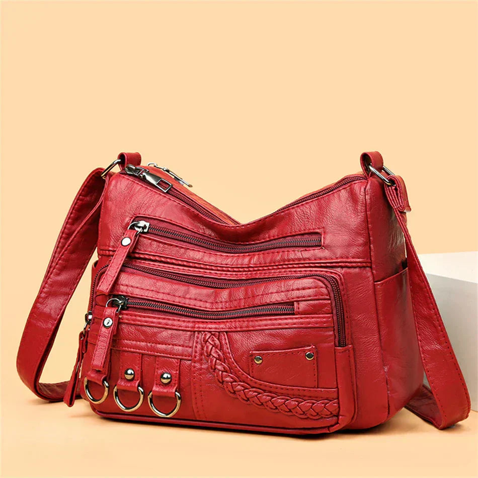 Olivia - Bolsa de Hombro Elegante con Encanto Vintage