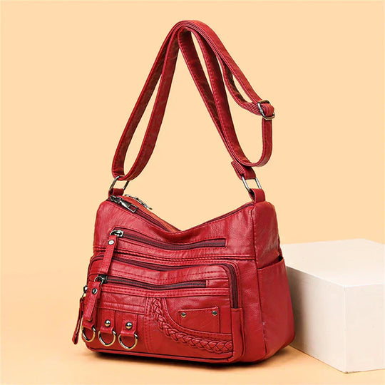 Olivia - Bolsa de Hombro Elegante con Encanto Vintage