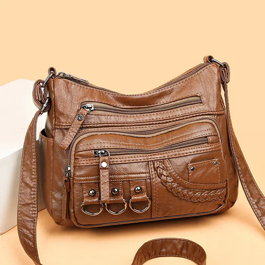 Olivia - Bolsa de Hombro Elegante con Encanto Vintage