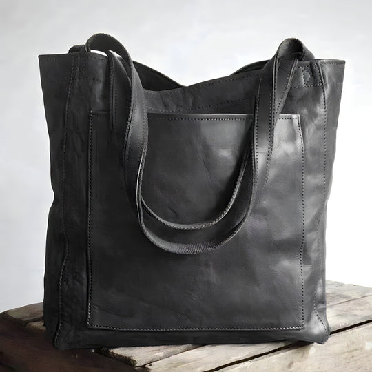 Carol - Bolsa Tote de Cuero Moderna y Chic