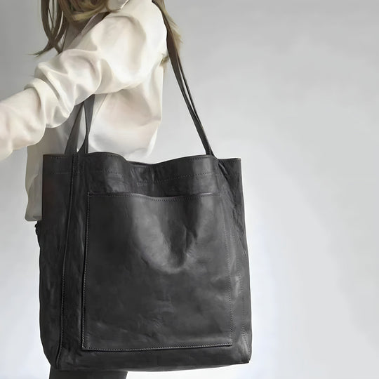 Carol - Bolsa Tote de Cuero Moderna y Chic