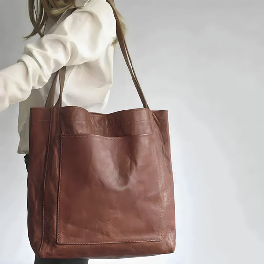 Carol - Bolsa Tote de Cuero Moderna y Chic