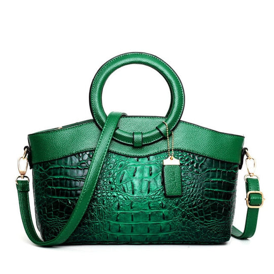 Frances - Bolsa de Hombro de Cuero Clásica Heritage