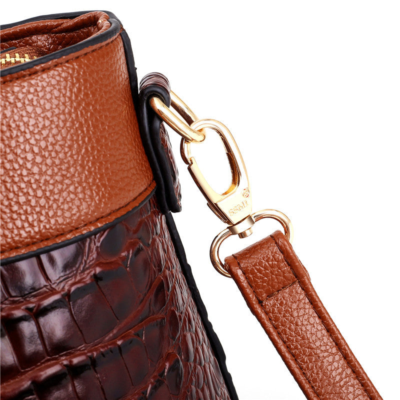 Frances - Bolsa de Hombro de Cuero Clásica Heritage